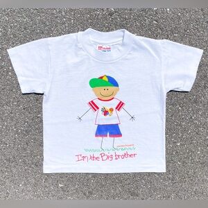 I’m The Big Brother Sports 1990s Adorable Originals Hanes T-Shirt Youth (XS 2-4)